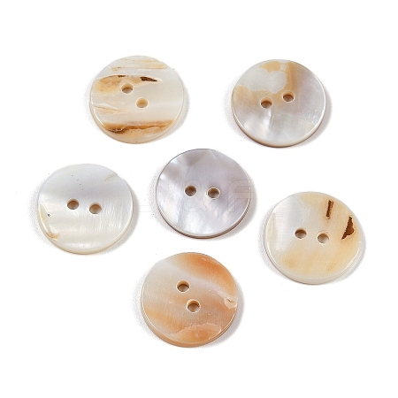 Freshwater Shell Buttons LS-SHEL-K009-04-1