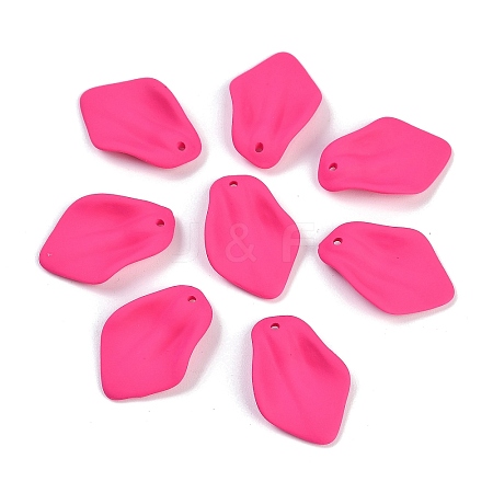 Spray Painted Acrylic Pendants FIND-PW0024-15E-1-1