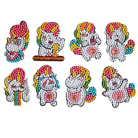 DIY Diamond Painting Sticker Kit PW-WG70048-44-1