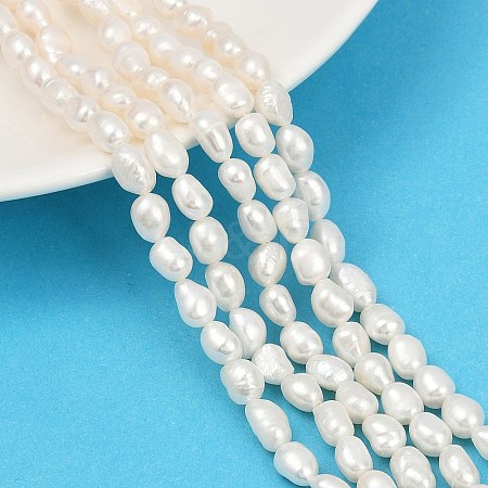 Natural Cultured Freshwater Pearl Beads Strands PEAR-P064-20H-04A-1