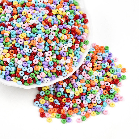 8/0 Opaque Colours Glass Seed Beads SEED-N007-05-1