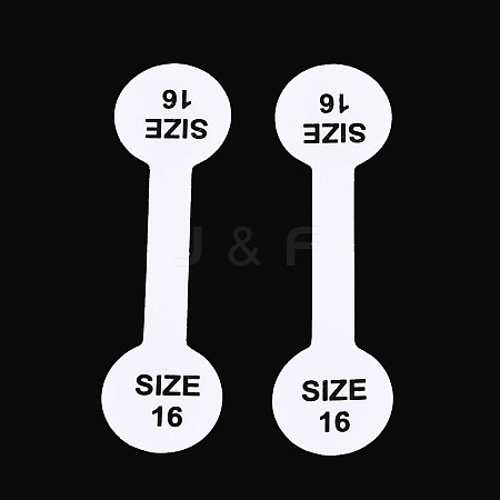 Folding Paper Ring Size Sticker CDIS-C006-01L-1