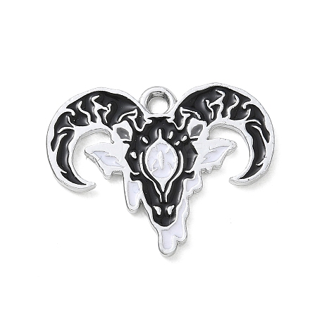 Halloween Alloy Enamel Pendants AL-CBA492B-01I-P-1