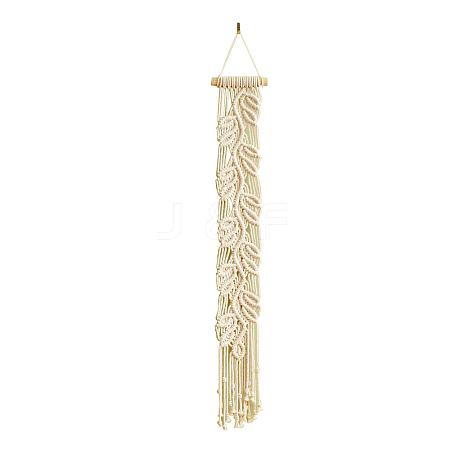 Handmade Macrame Cotton Hanging Ornament HULI-PW0002-094A-1