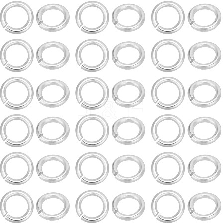 Beebeecraft 50Pcs 925 Sterling Silver Open Jump Rings STER-BBC0006-18A-1