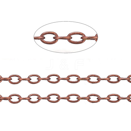 Brass Cable Chains CHC-034Y-01R-NR-1