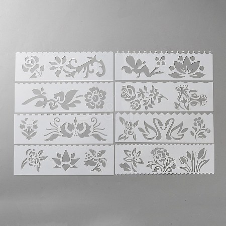 Plastic Drawing Stencil DIY-WH20001-12A-1