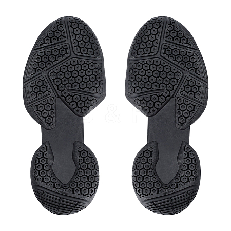 Shoe Repair Synthetic Rubber Shoe Sole Replacement DIY-WH0899-726B-1