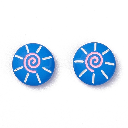 Opaque Resin Cabochons CRES-J045-06B-1