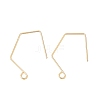 Brass Earring Hooks KK-CBA2395-11G-1