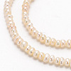 Natural Cultured Freshwater Pearl Beads Strands PEAR-L003-B-03-3