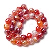 Natural Banded Agate Beads Strands G-B191-A01-10mm-3
