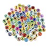 Printed Transparent Glass Cabochons GL-CBAA22A-11-1