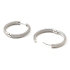 Brass Hoop Earrings EJEW-I289-03P-2