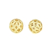 Brass Hollow Beads KK-A226-07B-G-2