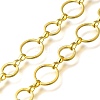 Rack Plating Brass Link Chains CHC-M027-08G-02-1