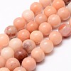 Natural Pink Aventurine Beads Strands LS-G-P257-05-8mm-1