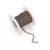 Ion Plating(IP) 304 Stainless Steel Curb Chains MP-TAC0010-01M-1