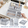 2Bags Felt Desktop Jewelry Storage Boxes AJEW-WA0004-79-3