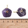 Natural Amethyst Carved Pendants GG-CBAF4FB-01G-07-3