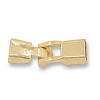 Nickel Free & Lead Free Golden Jewelry Clasps Alloy Snap Lock Clasps PALLOY-J218-033G-1