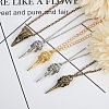 Tibetan Style Alloy Pendants PALLOY-PH0012-33-5