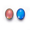 Glass Cabochons GLAA-F091-03-1