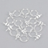 Plastic Clip-on Earring Findings KY-S155-04-1