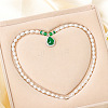 Natural Freshwater Pearl Beaded Necklaces for Women WGE4EAE-46-1