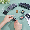 24Pcs 3 Styles Plastic Packing Boxes with Sponge Inside for Brooches CON-HY0001-07-3