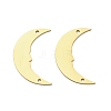 201 Stainless Steel Connector Charms STAS-Z162-05G-1