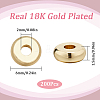 SUNNYCLUE 200Pcs Brass Spacer Beads KK-SC0004-02-2