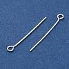 Brass Eye Pins KK-H502-02D-S-2