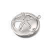 304 Stainless Steel Pendants SA-CBAD9BF-08P-2