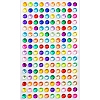 Self Adhesive Acrylic Rhinestone Stickers STIC-PW0012-09A-02-1