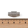 304 Stainless Steel Magnetic Clasps Hand Polished STAS-C127-16P-3