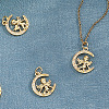 8Pcs Brass Micro Pave Cubic Zirconia Pendants KK-BBC0020-24-7