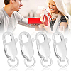 4Pcs 925 Sterling Silver Lobster Claw Clasps STER-BBC0009-40B-7
