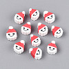 Christmas Theme Handmade Polymer Clay Beads LS-X-CLAY-S091-75-1