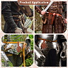 4Pcs PU Leather Skirt Hikes Clips AJEW-PH0007-98B-5