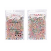 300Pcs Luminous Acrylic Beads MACR-YW0001-40-10