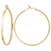 3 Pairs Brass Hoop Earrings for Women EJEW-BBC0001-66G-04-1