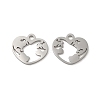 304 Stainless Steel Charms STAS-J042-35P-1