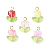 Glass Pendants PALLOY-JF02043-1