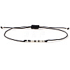 2Pcs Minimalist Glass Seed Bead Braided Bead Bracelets VR4504-1-5