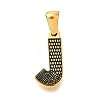 Golden 304 Stainless Steel Pendants STAS-K300-01G-J-1