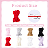 16Pcs 8 Colors Round Wool Shoelaces AJEW-SP0004-82-2