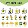 12Pcs 12 Styles PVC Beads FIND-TA0009-70-4