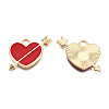 Light Gold Plated Alloy Pendants ENAM-T009-35A-1