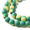 Spray Painted Non-magnetic Synthetic Hematite Beads Strands G-N337-01B-3